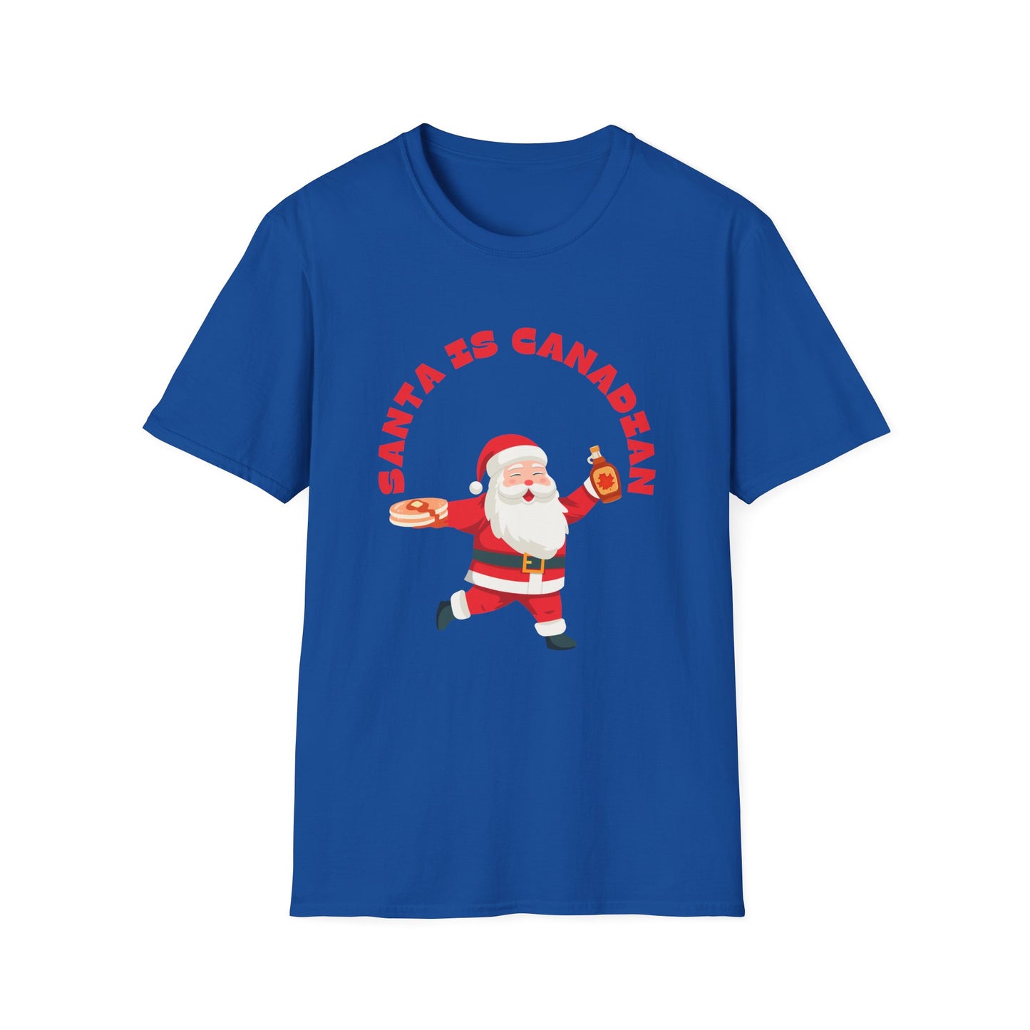 Santa is Canadian - Unisex Softstyle T-Shirt